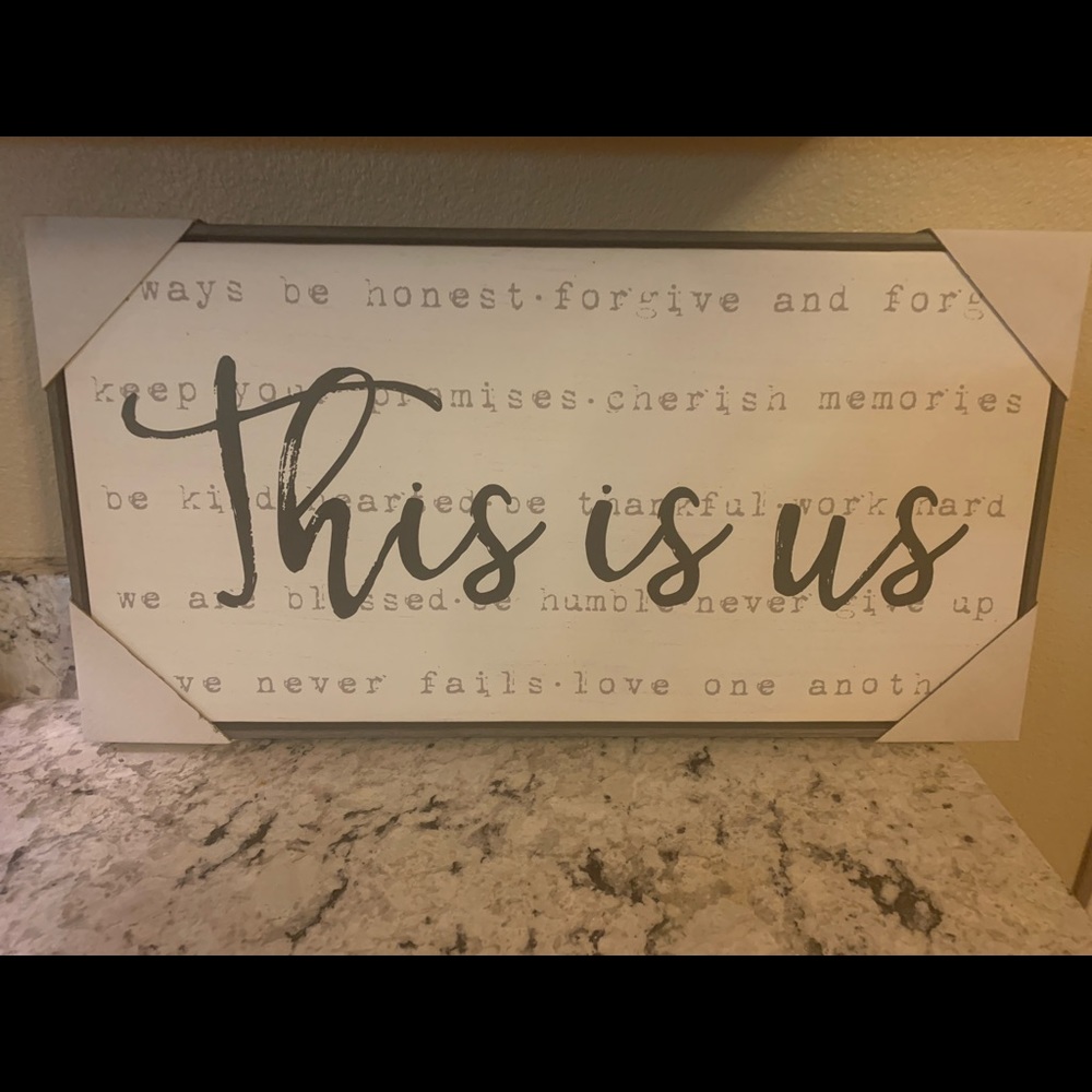 This is Us Wall Decor